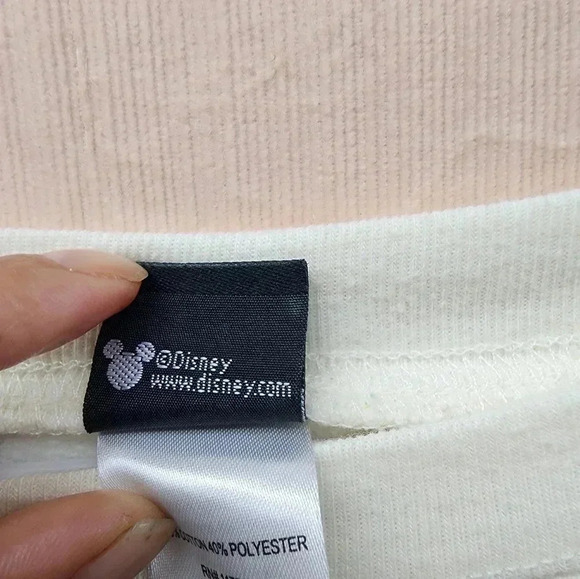 Disney Mickey‎ Minnie Mouse Sweater L 11-13 Sweatshirt Crew Neck Oversized 90s - Picture 6 of 10